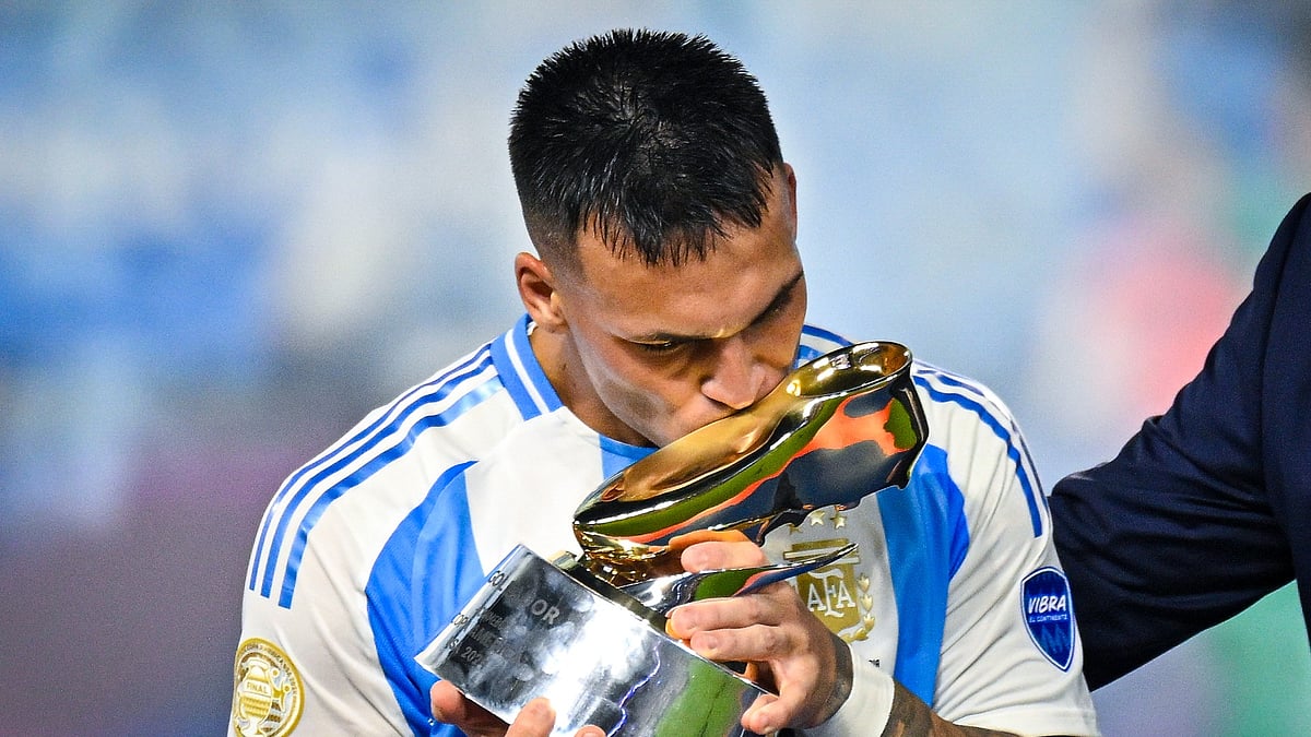Lautaro Martinez won the Golden Boot.