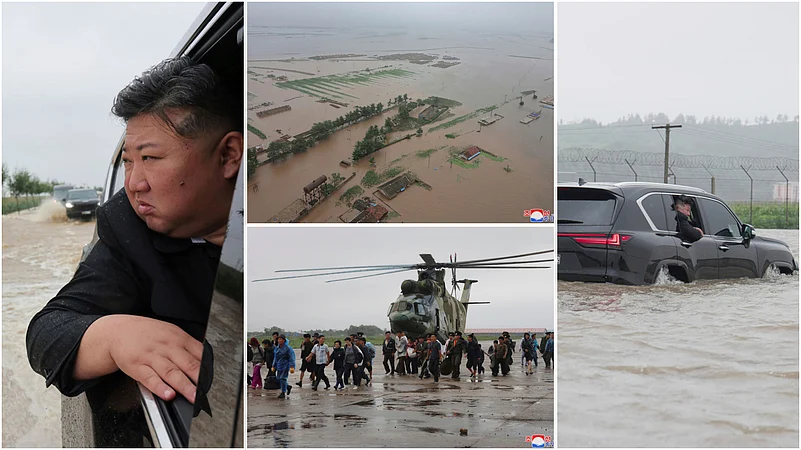 north korea floods kim jong un