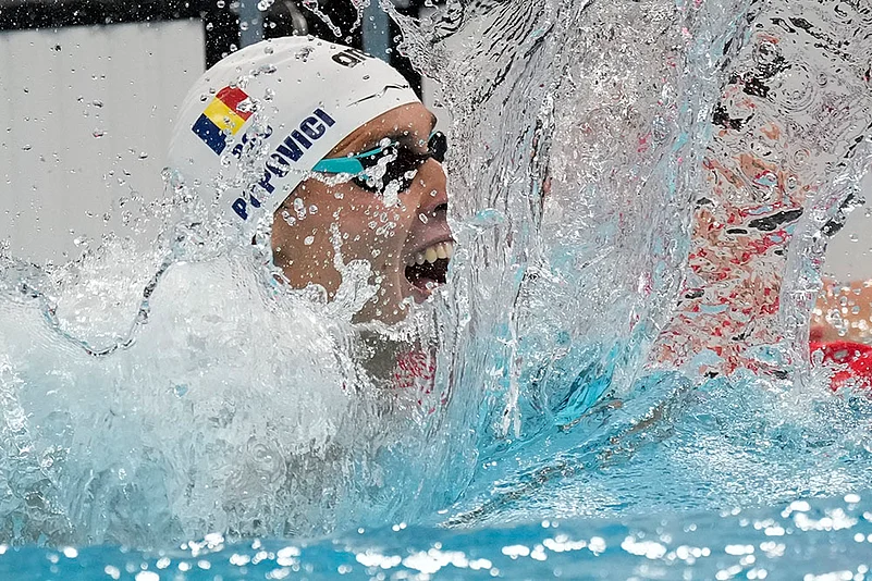 Paris Olympics Shooting_Swimming_David Popovici