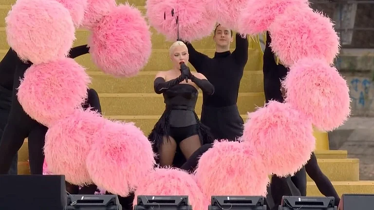 Lady Gaga at 2024 Paris Olympics - X