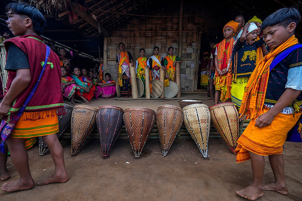 India Tiwa tribals Wanchuwa festival at Assam Karbi Anglong_10