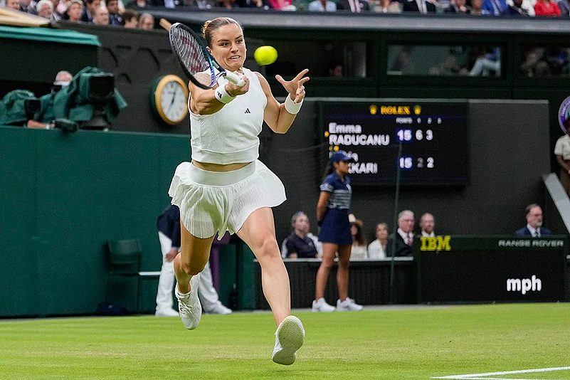 2024 Wimbledon Tennis Emma Raducanu vs Maria Sakkari Photo gallery_2