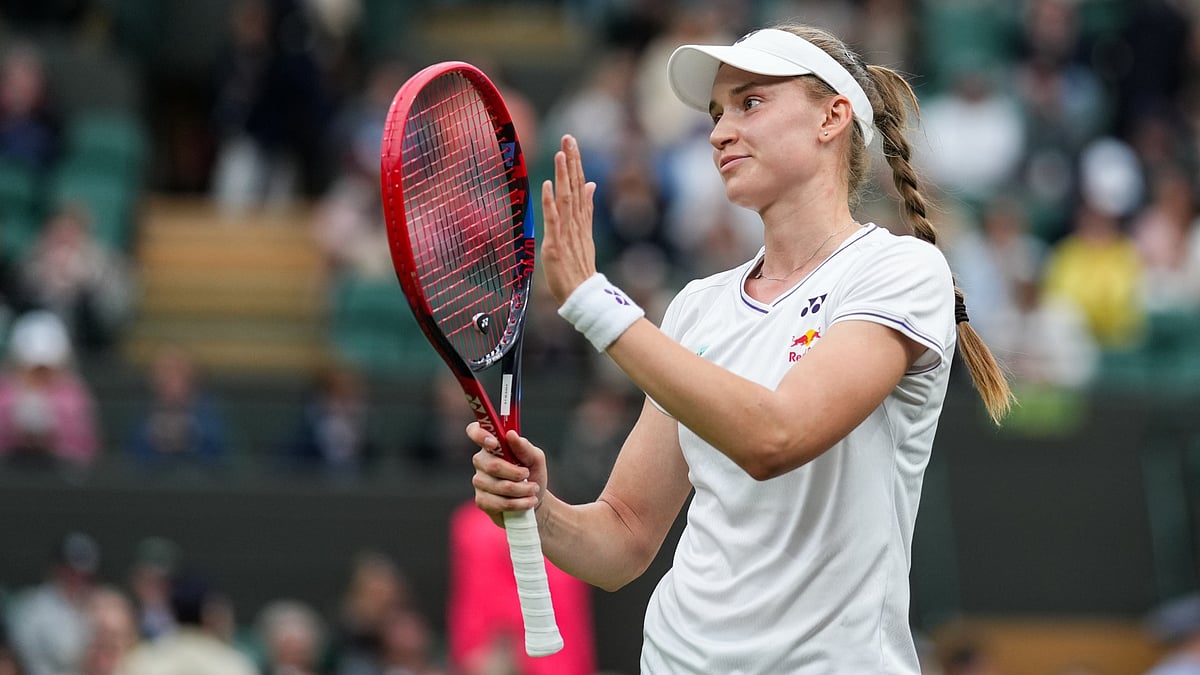 Elena Rybakina is into the Wimbledon semi-finals.