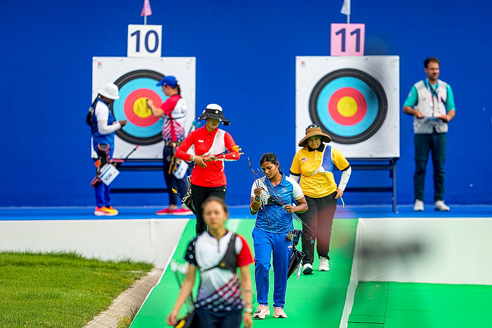 Women Archery Team_At Paris Summer Olympic Games 2024_4
