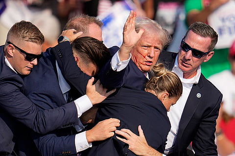 Trump Shot At Rally