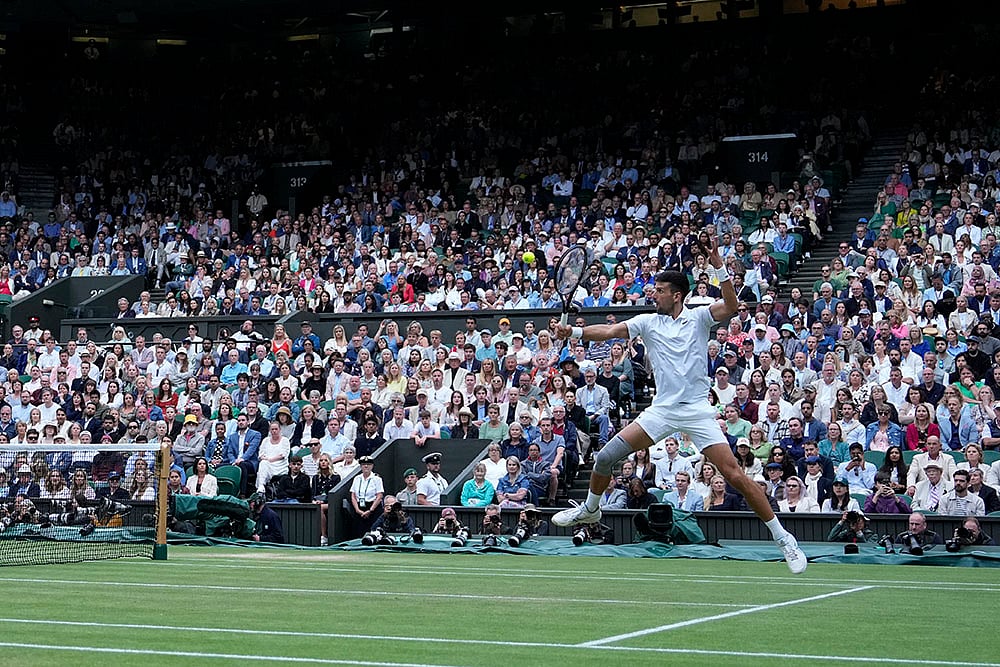 2024 Wimbledon tennis Semi-Final Novak Djokovic vs Lorenzo Musetti photo gallery_7