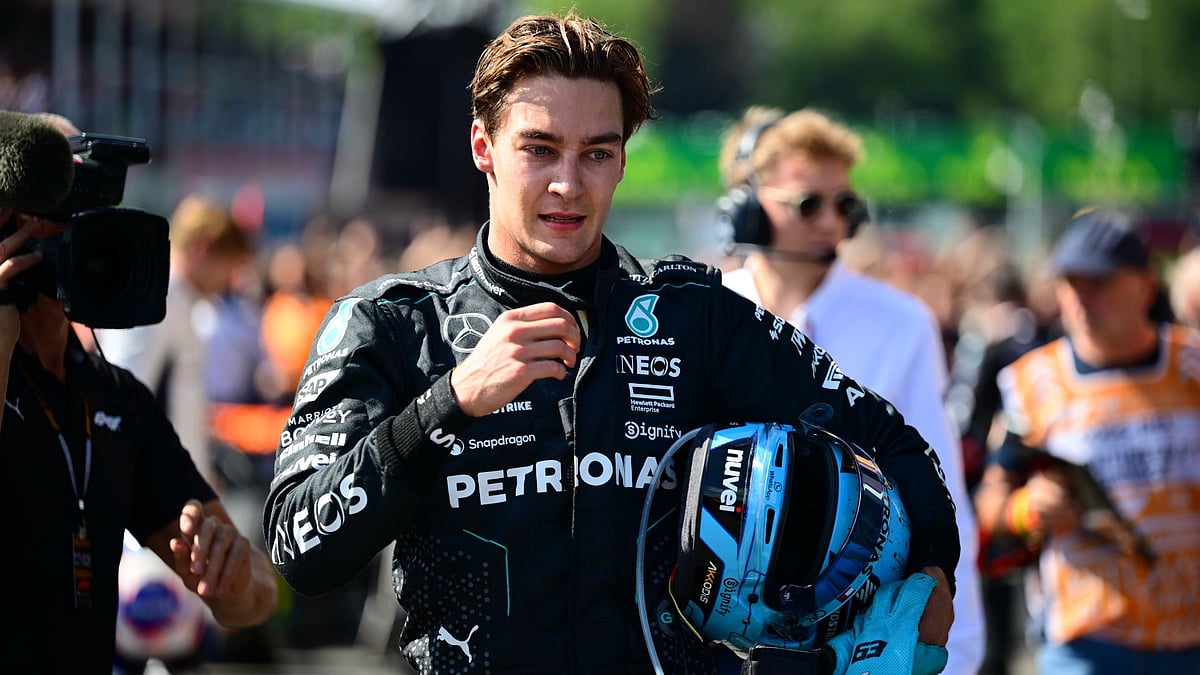 Russell was disqualified following his victory in Spa