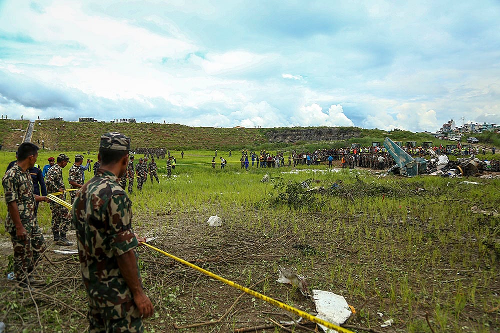 Nepals Saurya Airlines plane crashes at Kathmandus Tribhuvan Intl Airport_9