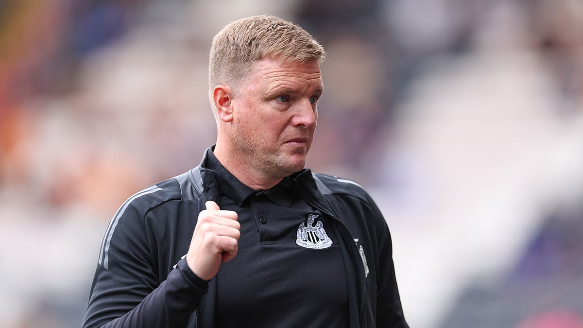 Newcastle boss Eddie Howe.