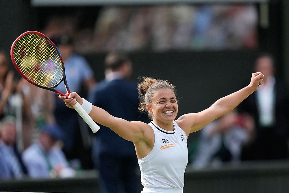 Photo: AP/Mosa'ab Elshamy : Wimbledon Tennis Championships