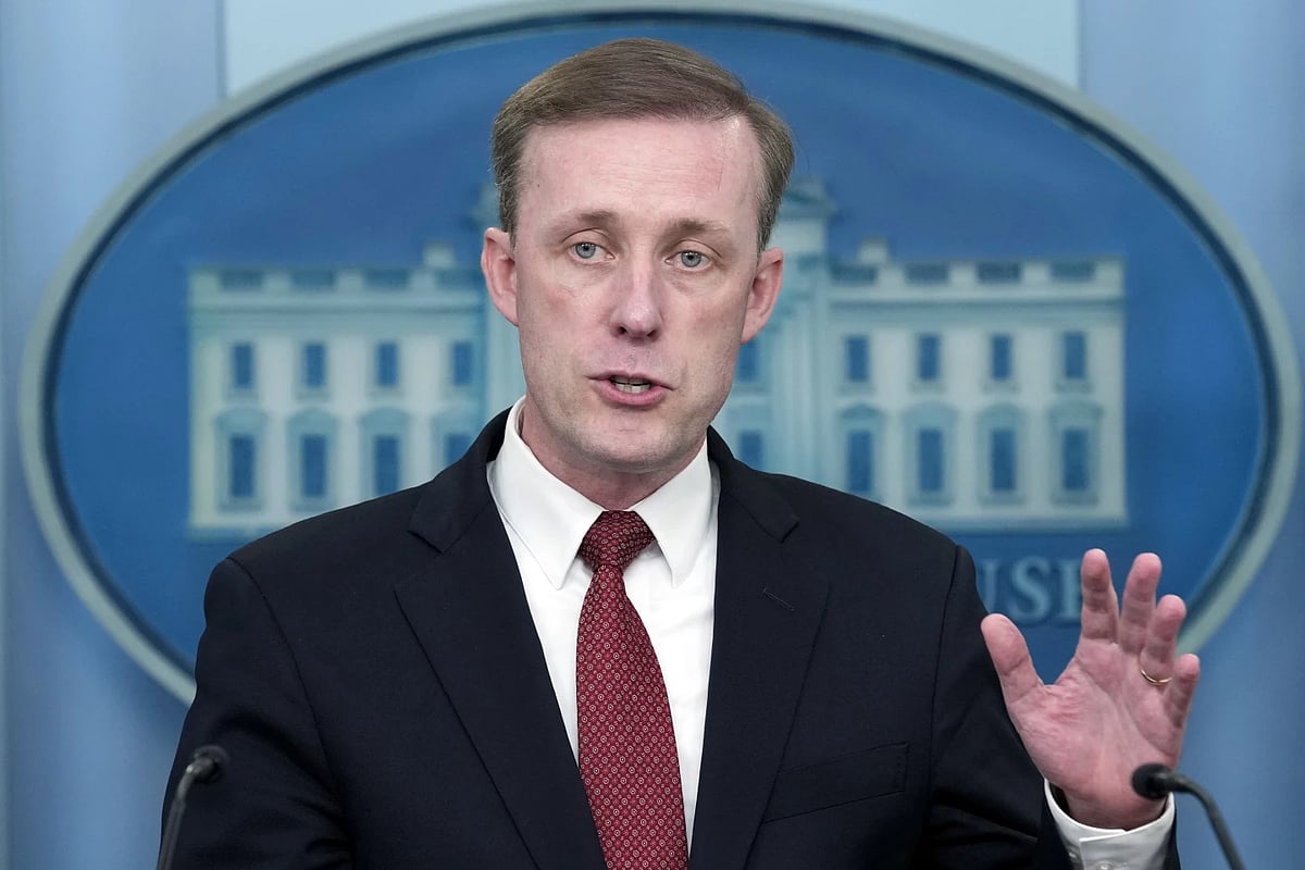 AP : White House national security advisor Jake Sullivan |