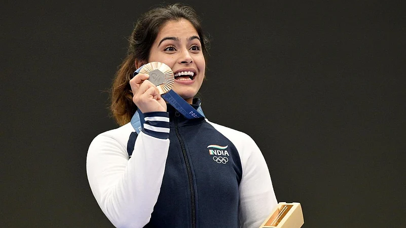 Manu Bhaker, Womens 10m air pistol, Paris Olympics 2024, X
