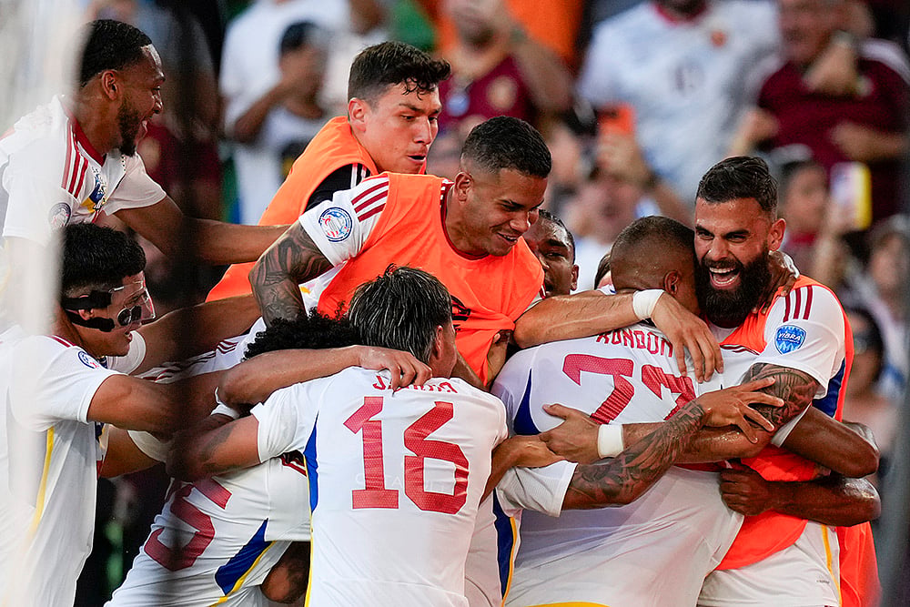 2024 Copa America Soccer Jamaica vs Venezuela Pics_5