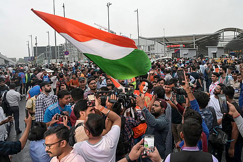 Ind team arrives in Delhi