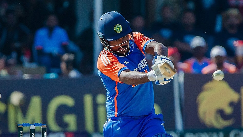 X/@ZimCricTV : Sanju Samson