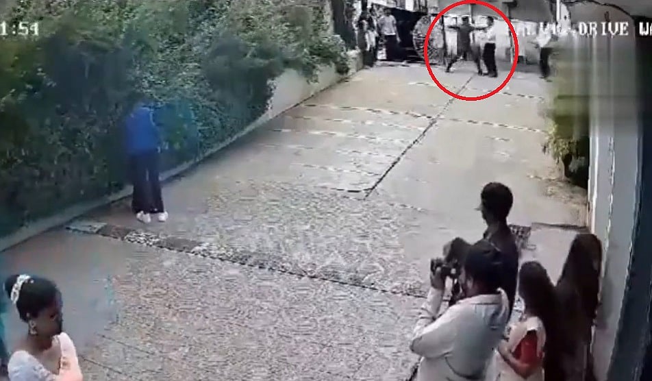 X/@HateDetectors : The student was allegedly drunk when he arrived at the college around 3:30 pm