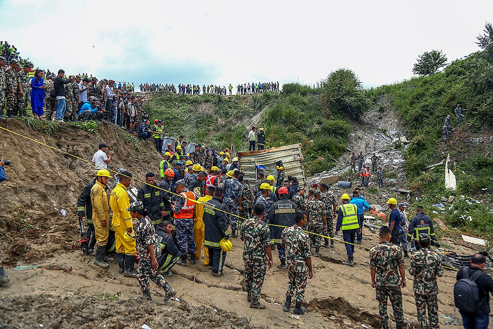 Nepals Saurya Airlines plane crashes at Kathmandus Tribhuvan Intl Airport_8