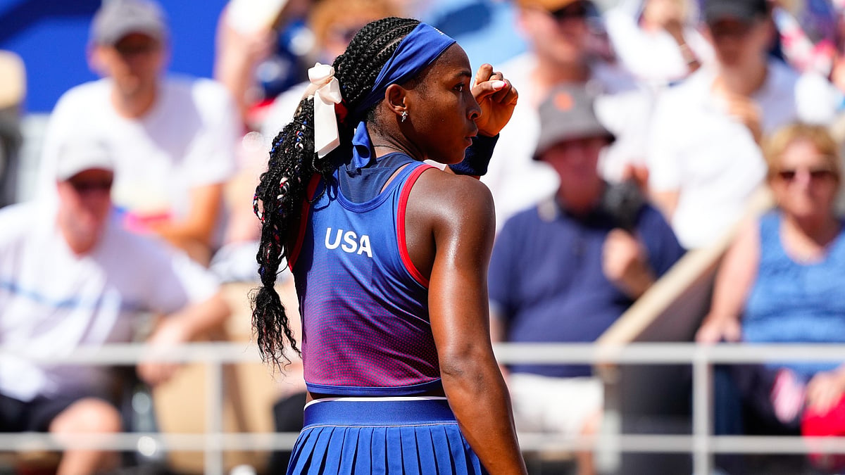 Coco Gauff slumped out of the singles - null