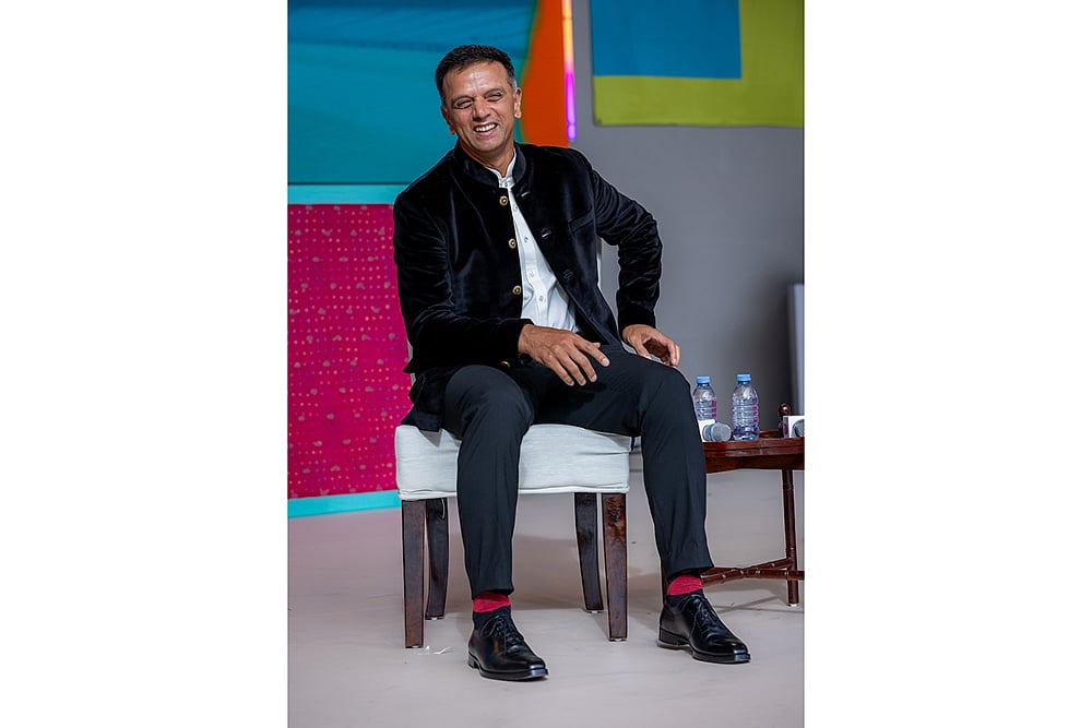 Paris Olympics 2024_Rahul Dravid at India House in Paris_4