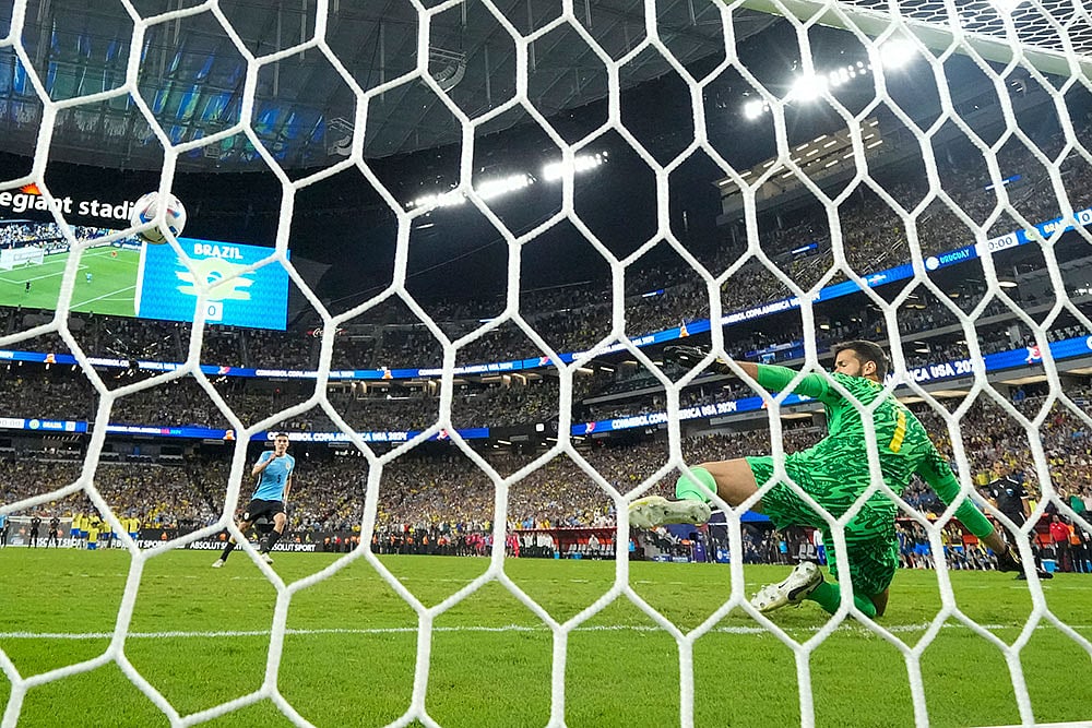 Copa America Soccer Brazil Uruguay