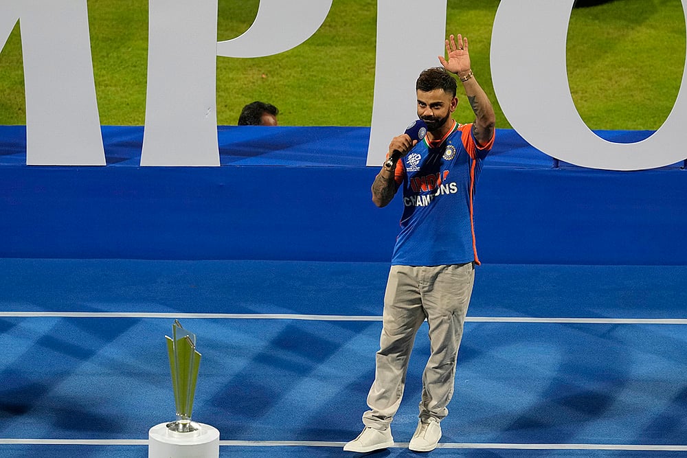 India cricket team felicitation in Wankhede Stadium photo gallery_5