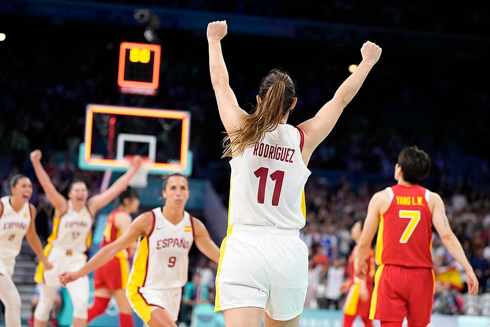 2024 Paris Summer Olympic Games 2024, Day 2_Spain defeated China in womens basketball