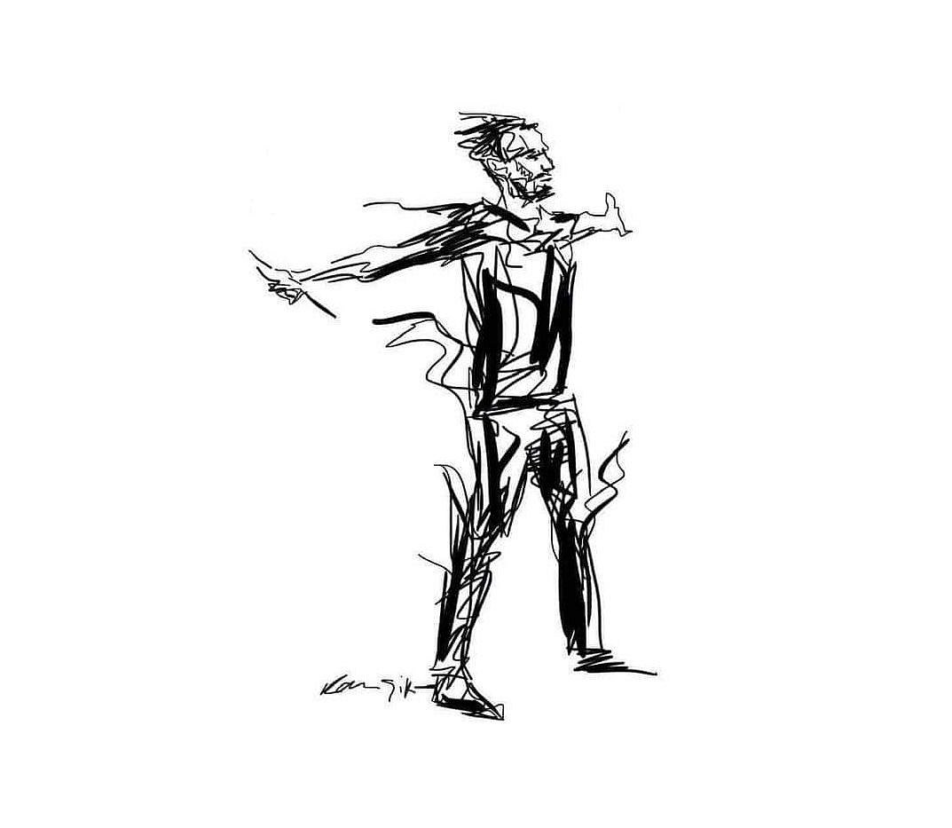 Kousik Sarkar : representative artwork