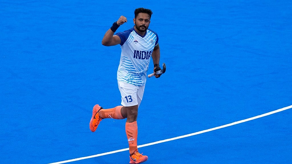 India's hockey captain Harmanpreet Singh - AP/Aijaz Rahi