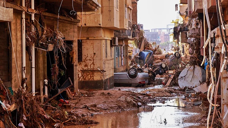 Floods in Libya.(File photo) | - AP/PTI