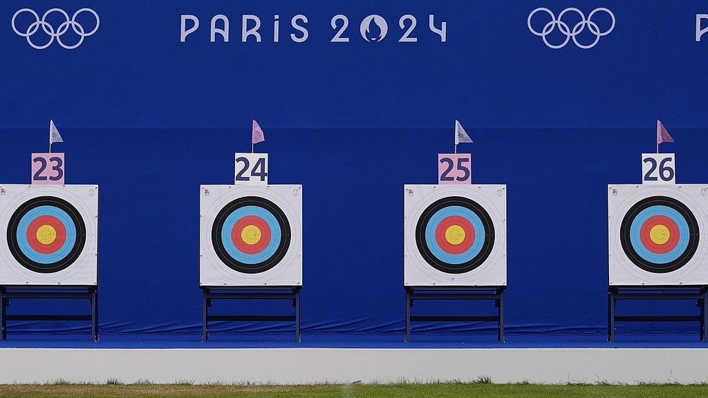 The archery competition began at Paris Olympic Games 2024 with the women's ranking round on Thursday (July 25). - AP