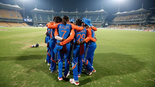 X/BCCI Women : File photo of the Indian womens cricket team.