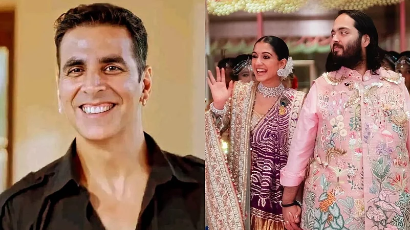 Akshay Kumar, Anant Ambani, Radhika Merchant