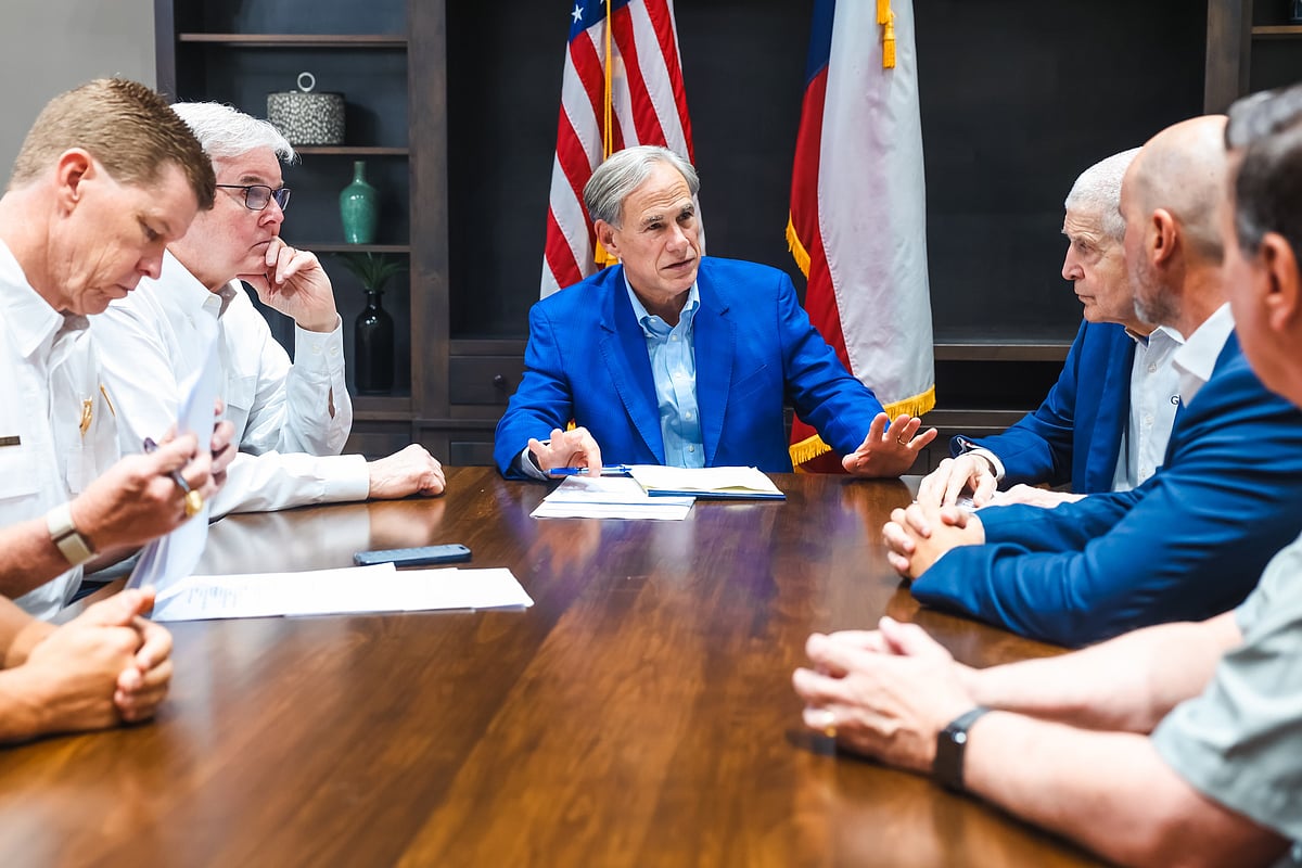 X : Texas Governor Greg Abbott.