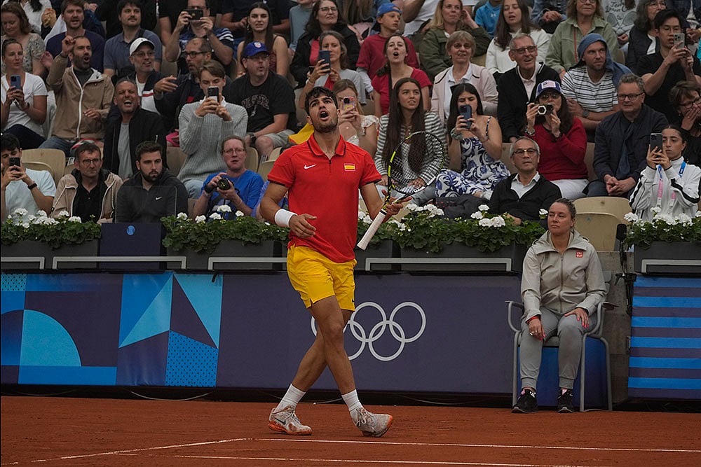 Carlos Alcaraz of Spain