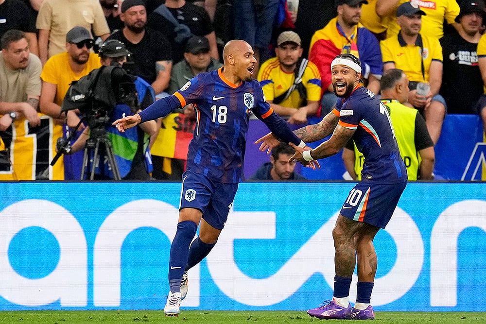 Euro 2024 Soccer Romania vs Netherlands Photos_5
