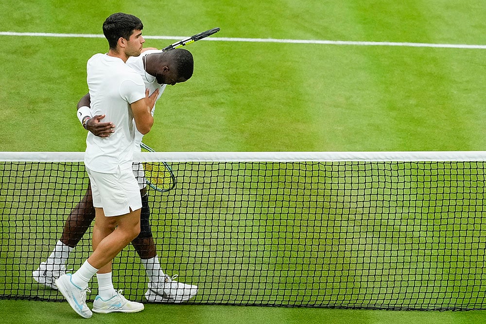 2024 Wimbledon Tennis Carlos Alcaraz vs Francis Tiafoe Photo gallery_4