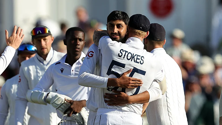 Ben Stokes praised Shoaib Bashir's five-wicket haul against the West Indies - null