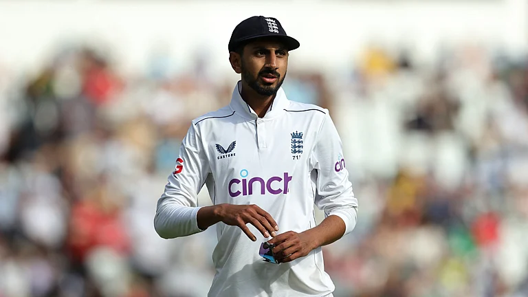 Shoaib Bashir took five wickets in England's win over the West Indies - null