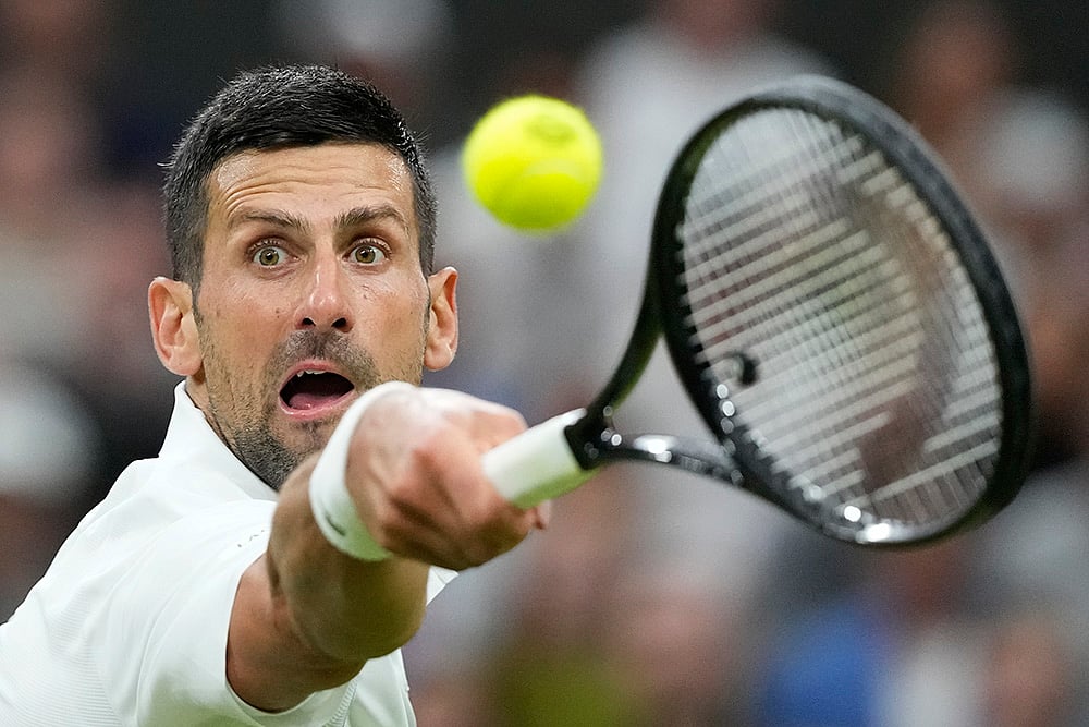 2024 Wimbledon Tennis Novak Djokovic vs Holger Rune photo_5