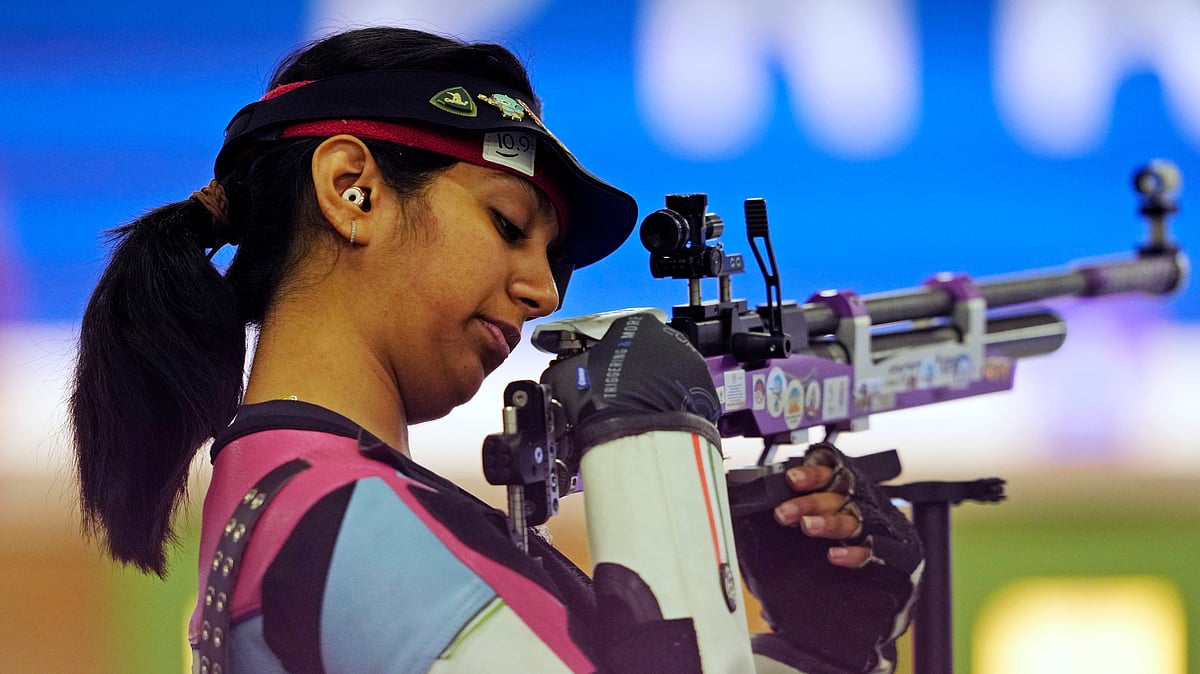 Ramita Jindal At Paris Olympics 2024 AP Photo
