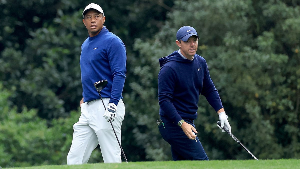 Tiger Woods texted Rory McIlroy after his US Open setback.