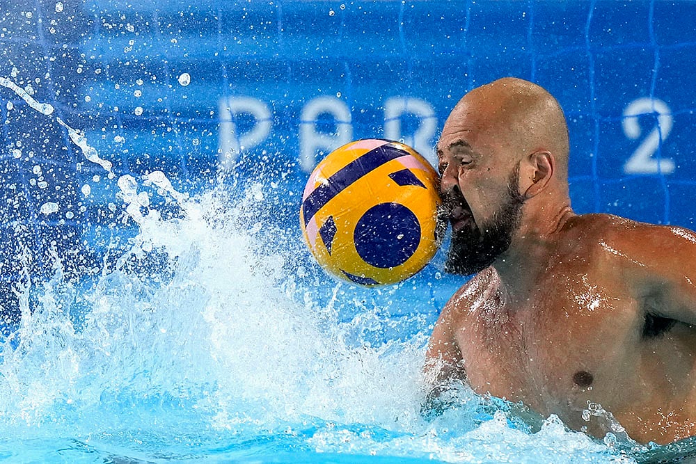 Water Polo training_2024 Paris Summer Olympics_6