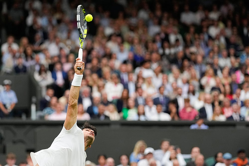 2024 Wimbledon Tennis Carlos Alcaraz vs Ugo Humbert_Photo_4
