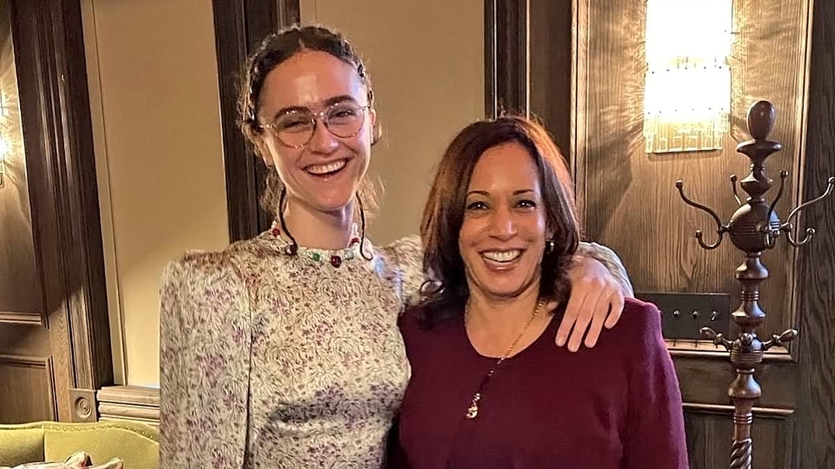 Ella Emhoff And Vice President Kamala Harris - X