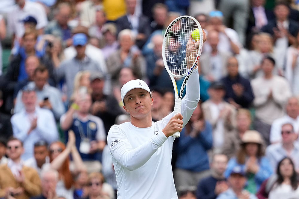 2024 Wimbledon Tennis Iga Swiatek vs Petra Martic photo gallery_2