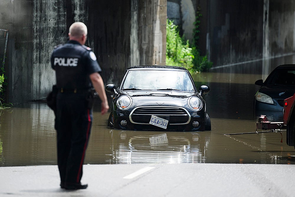 Canada Severe Weather Toronto Flooding photos_6
