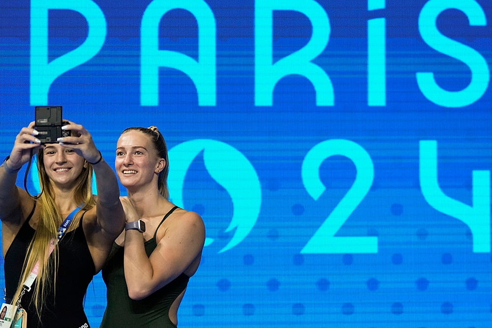 2024 Paris Summer Olympics_Swimming Training Session_7