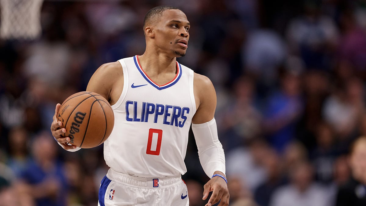Russell Westbrook in action for the Los Angeles Clippers last season