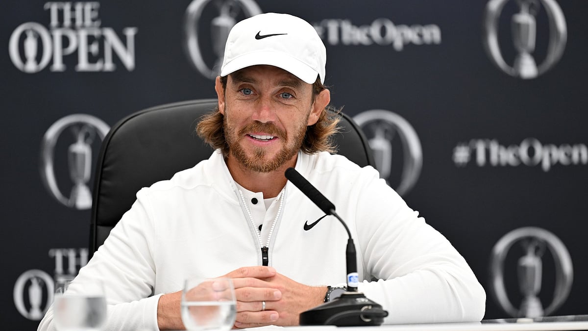 Tommy Fleetwood at Royal Troon