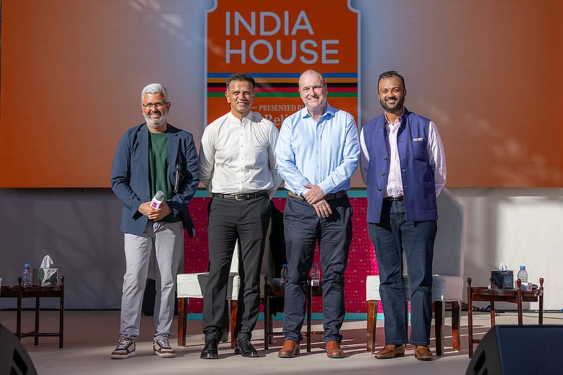 Paris Olympics 2024_Rahul Dravid at India House in Paris_2